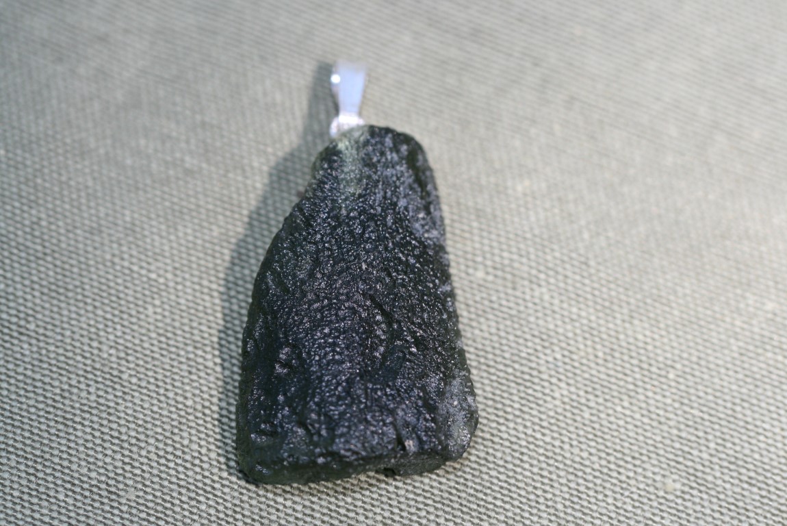 Moldavite Pendant great for the heart chakra 5012